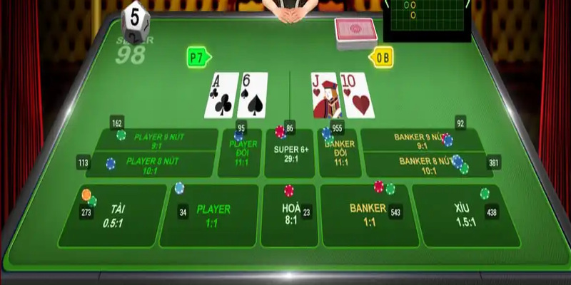 Baccarat luôn là sự lựa chọn hàng đầu của cược thủ