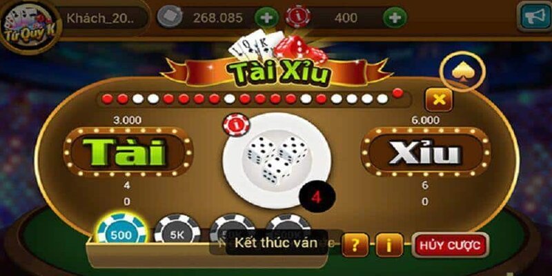 Game tài xỉu online là một tựa game đặt cược khá phổ biến