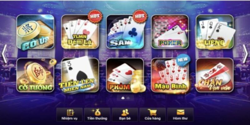 top 10 game bài đổi thưởng uy tín