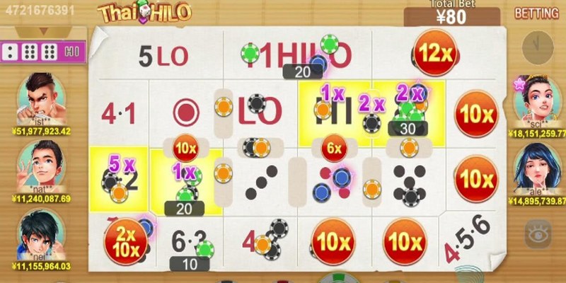 Chiến thuật chơi game xí ngầu Thái Hilo
